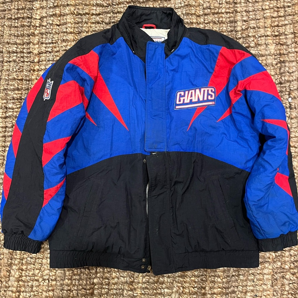 Vintage NY Giants Apex Shark Tooth Jacket